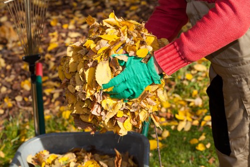 Sorting mixed business waste for responsible removal